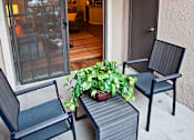Thumbnail 8 of 29 - Private Patio Balcony at Apartments near Galleria Dallas