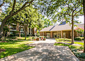 Thumbnail 17 of 21 - Outside of resident clubhouse at apartments near Dallas
