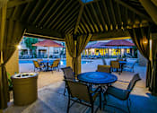 Thumbnail 25 of 26 - Covered Seating at Apartments Near Chandler Mall