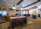 Thumbnail 17 of 24 - Clubhouse Kitchen at Apartments Westside Albuquerque