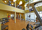 Thumbnail 3 of 28 - State-of-the-Art Fitness Center and Gym at Apartments in Dallas Area