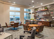 Thumbnail 7 of 16 - Apartment Clubhouse with Coffee Bar for Residents in Colorado Springs CO 80921