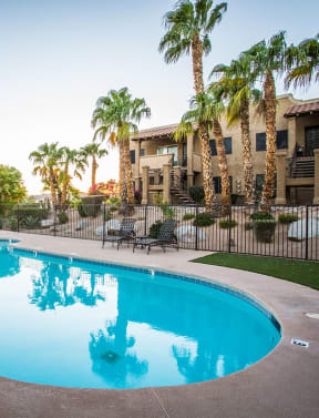 Swimming Pool at Bullhead City Apartment Homes