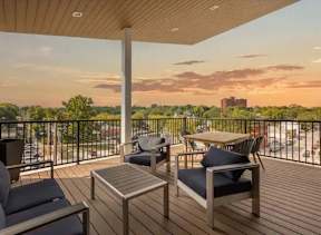 Apartment Balcony at Little Bo Bungalow and Flats Apartments, Nebraska, 68108