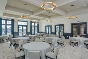 Evolv Residential at Stonehaven Apartments Community Dining Room