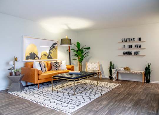 Comfortable Sofa at Governor Square Apartments, Indiana, 46032