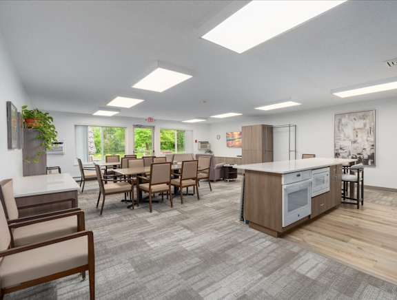 a comprehensive list of our community amenities with a cup of coffee