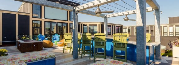 Terrace Sky Park at Village Club of Royal Oak, Michigan