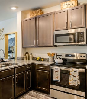 Fully Equipped Kitchen at Allure Apollo, Camp Springs, 20746