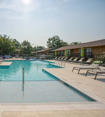 Fountains of Edenwood Pool with Lounge Seating