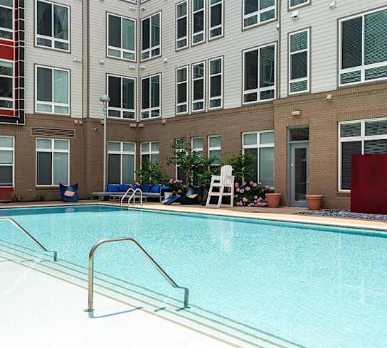 Front Pool View at Ascend Apollo Apartments, Largo, MD, 20774