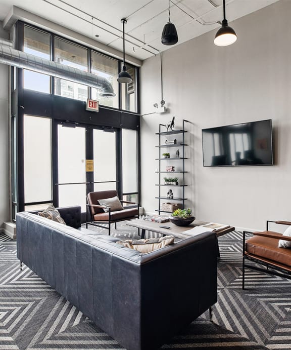 game room at The Shelby, Chicago, 60616