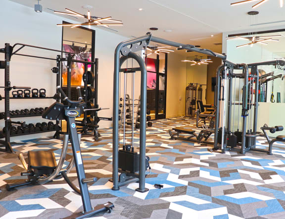 Fitness Center at Wildhorse Apartments, Chesterfield