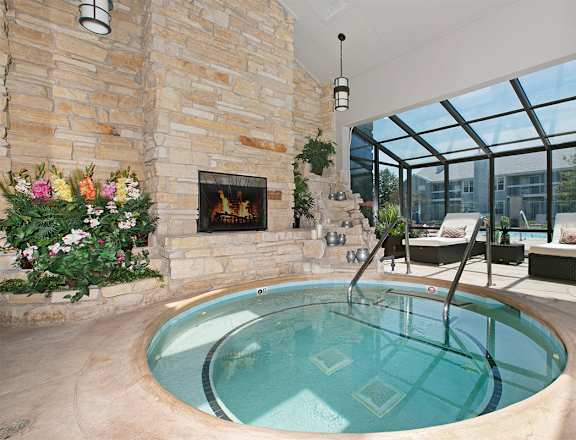 Indoor pool at Brookdale Lakes, Naperville, IL