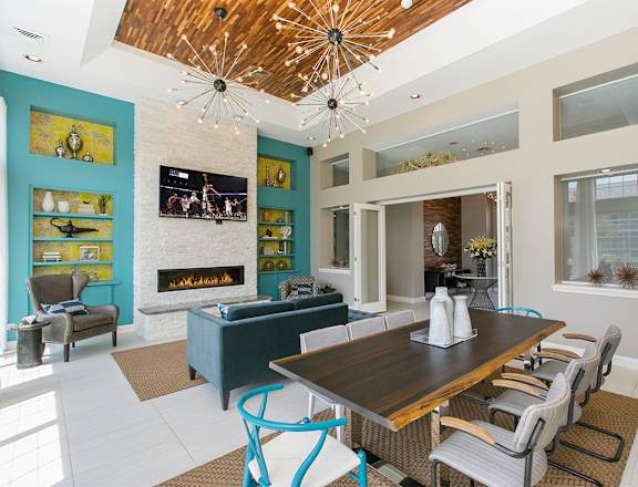 Dining Area at Brookdale Lakes, Naperville, IL