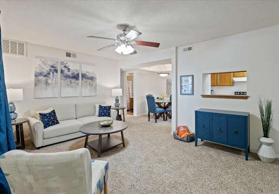 our apartments offer a living room