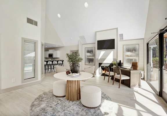 Clubhouse interior at Westbury Mews Apartments in Summerville SC 29485