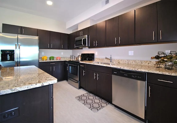 Kitchen at Southfield MI Apartments | 42 West Apartments in Southfield Michigan