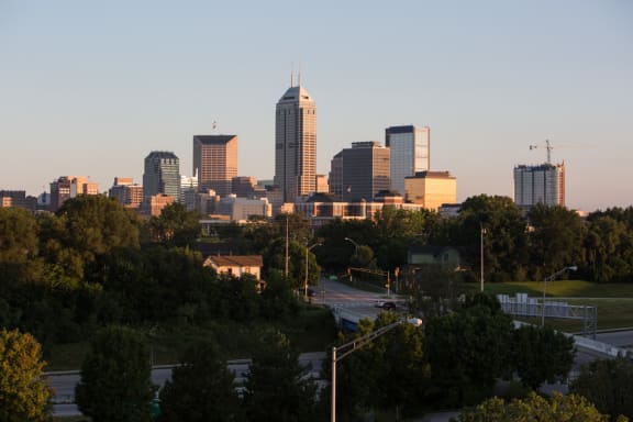 downtown at Pinnex, Indianapolis, IN, 46203