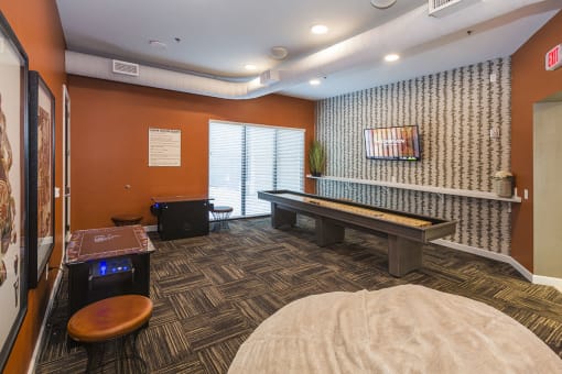 Media and Game Room for Aliso Briargate Apartments Colorado Springs, Colorado 80924
