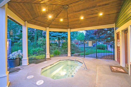Apartments for Seniors Vancouver with Year Round Spa/ Hot Tub