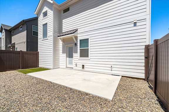 Backyard Area at Alante Homes at Spring Run, Caldwell, 83607