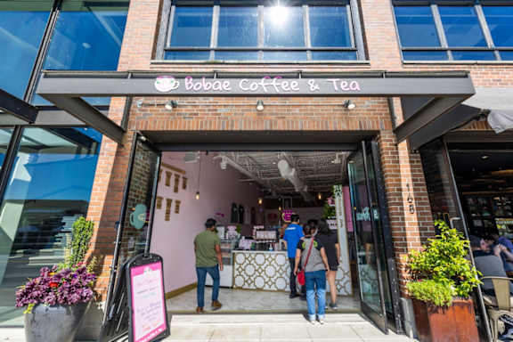 Bobae Coffee & Tea Storefront in Kirkland, Washington