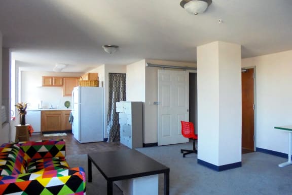 Large open floor plans at Hoffman Hotel