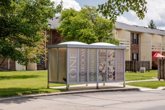 Bus Shelter at Cambridge Square Marion