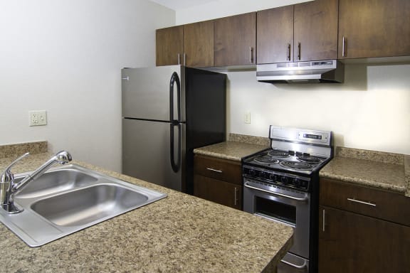 Apartments Downtown SLC with All Electric Kitchen and Quality GE Appliances
