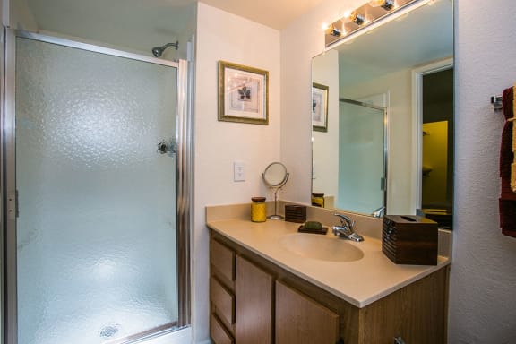 Model Bathroom at Apartments on Ray Road Chandler AZ