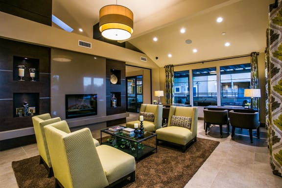Clubhouse Lounge at Apts for Rent in Chandler AZ