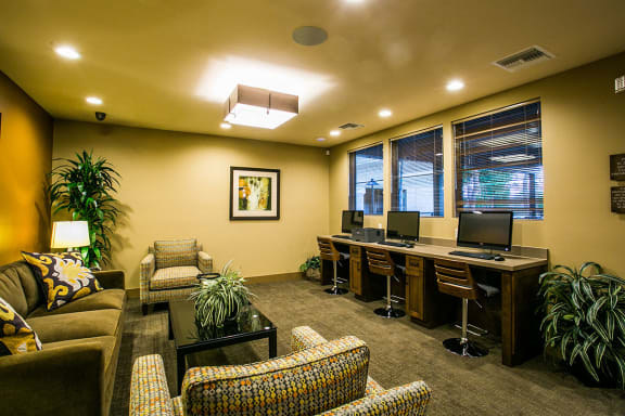 Resident Business Center at Downtown Gilbert Apartments