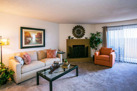 Cozy Fireplace at Apartments Westside Albuquerque
