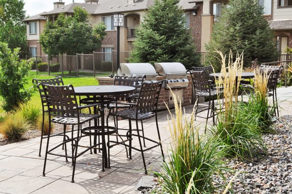 Outdoor BBQs at Best Apartments in Thornton Co