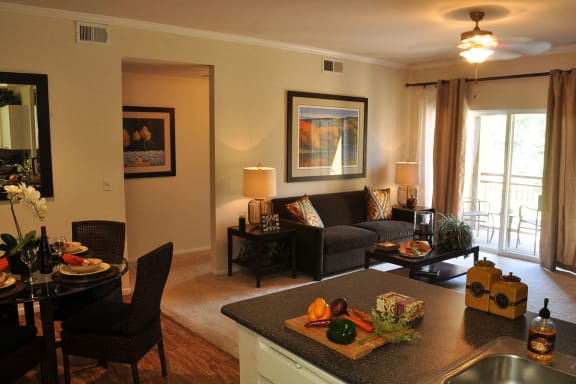 2 Bedroom Apartment in Thornton CO with Large Living Room and Separate Dining Area