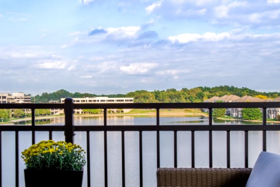 Balcony at Quarry at River North Apartments, Indiana