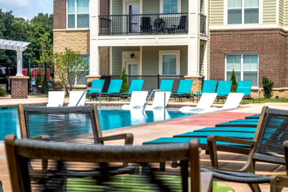 Beautiful Sundeck and Lounge Mosaic at Levis Commons Apartments in Perrysburg, OH near Toledo
