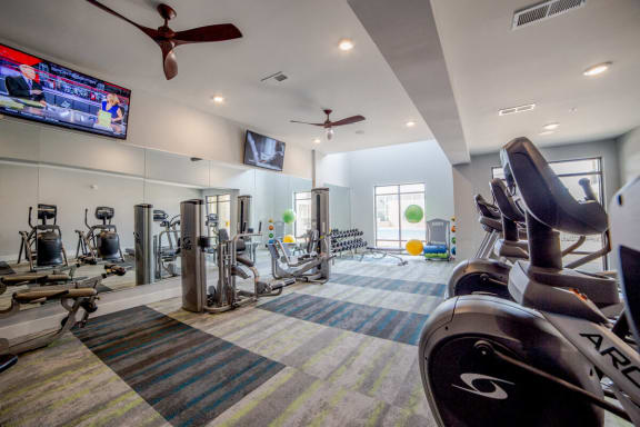 Two Level Fitness Center at Mosaic at Levis Commons, Perrysburg