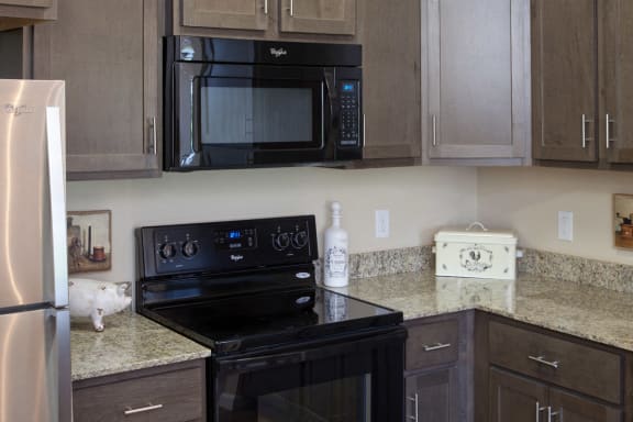 Kitchen Appliances at Skye at Arbor Lakes Apartments, Maple Grove, MN, 34105