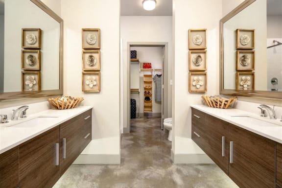Spacious Walk-In Closets at Luxury Dallas Apartments for Rent 75219