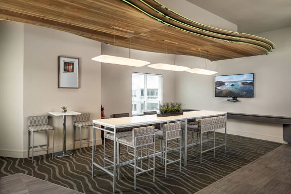 Conference Room for Residents at Apartments Near Parkland Hospital
