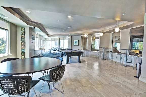 Apartments Near Medical District Dallas with Game Room with Billiards