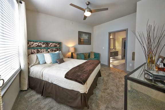 Dallas Bedroom with 2 inch Privacy Blinds