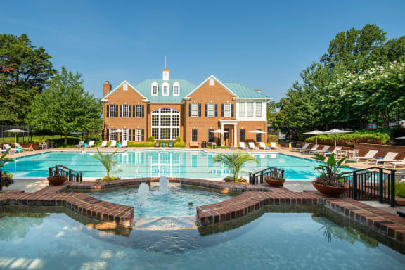 Shimmering Swimming Pool at Fairfax Square, Fairfax