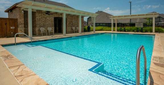 Cottages at the Realm in Lewisville, Texas Community Pool