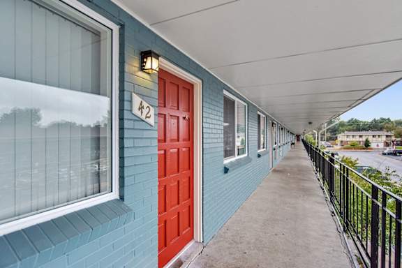 Large Balcony at Sheridan South Apts, Denver