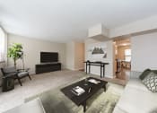 Thumbnail 7 of 39 - eden commons chicago apartment living room at Eden Commons, Illinois