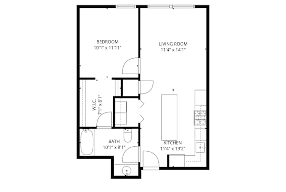 a303 Floorplan at Brickside Heights, Millcreek, UT