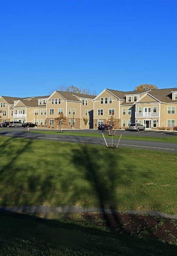 Exterior View of Building at Iroquois Village, Niskayuna, NY